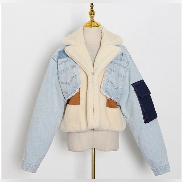 Denim Patchwork Jacket - Picture 6 of 6